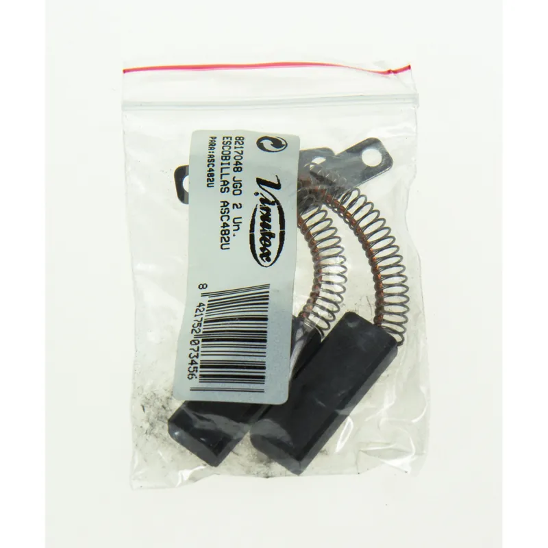 Virutex Jeu de 2 Balais, Charbons 8217048