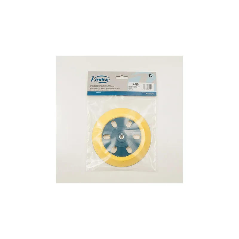 Virutex Plateaux de Ponçage ø150mm Souple 8845485