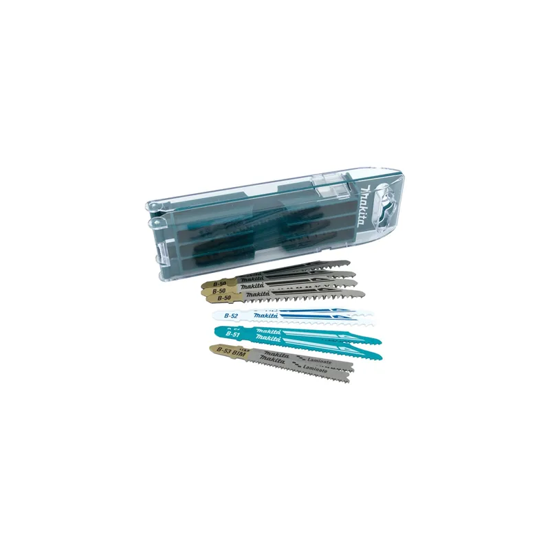 Makita B-44426 Pack de 10 Lames Bois & Métal Pour Scie-Sauteuse