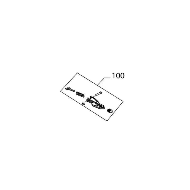 Ryobi 5131027474 Doigt de Ponçage pour Ponceuse EPS80RS, EPS70
