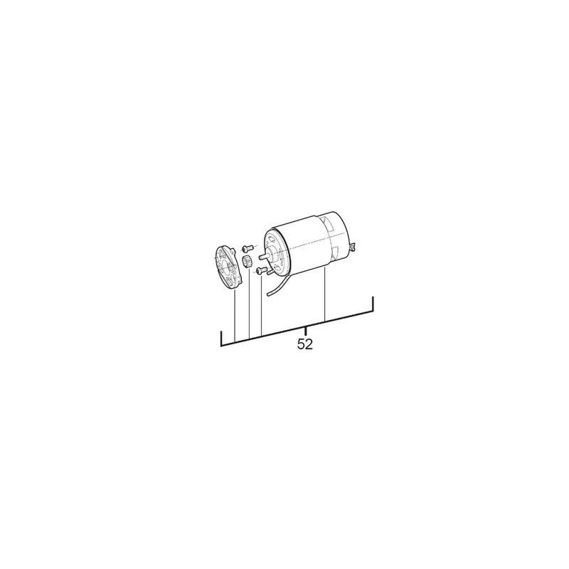 AEG 4931453058 Moteur 12V Perceuse BS12C2LI & BS12C2