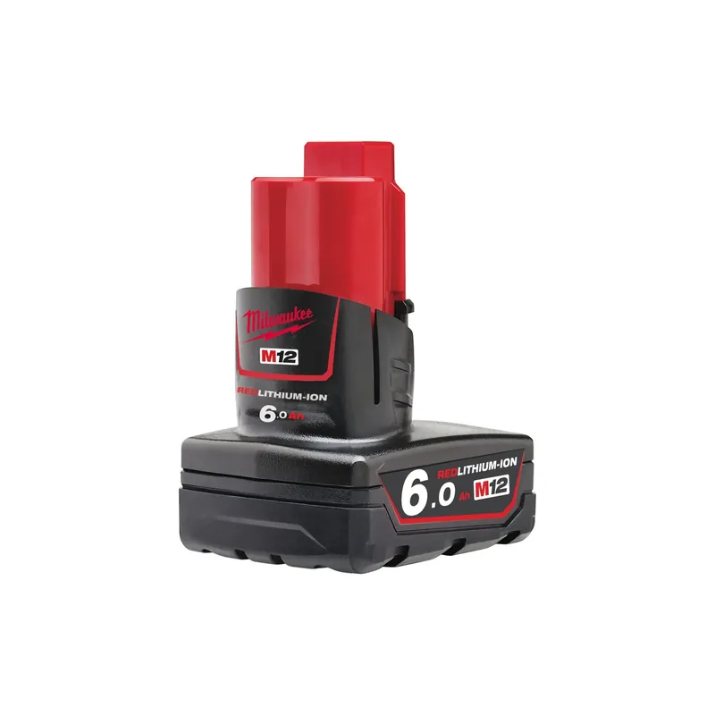 Milwaukee M12B6 Batterie 12V 6.0Ah Red Lithium-Ion (4932451395)