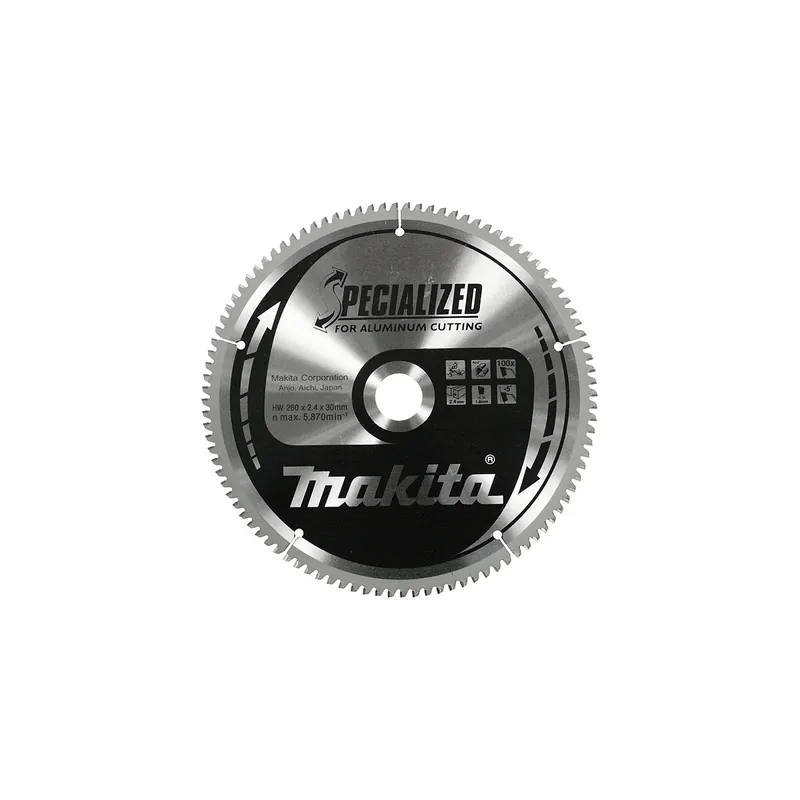 Makita B-33299 Lame Aluminium de Scie circulaire ø216mm 64Dts