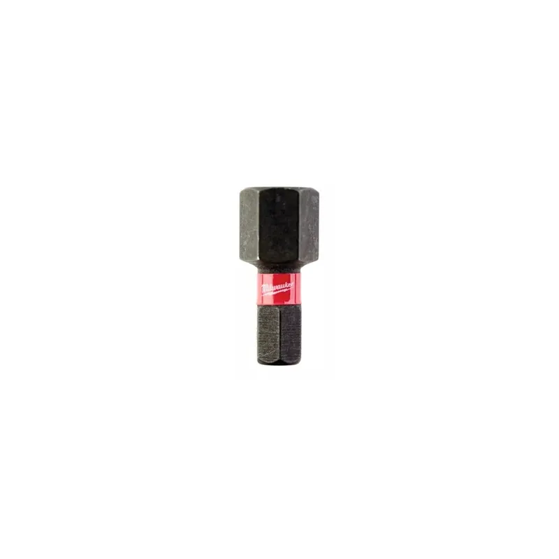 Milwaukee x2 Embouts Hex 10mm x 25mm de Vissage Shockwave (4932430899)