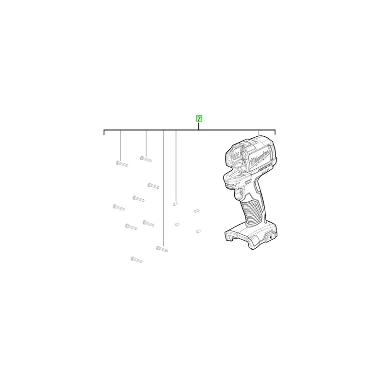 Milwaukee 4931436754 Carter M18 BLPD