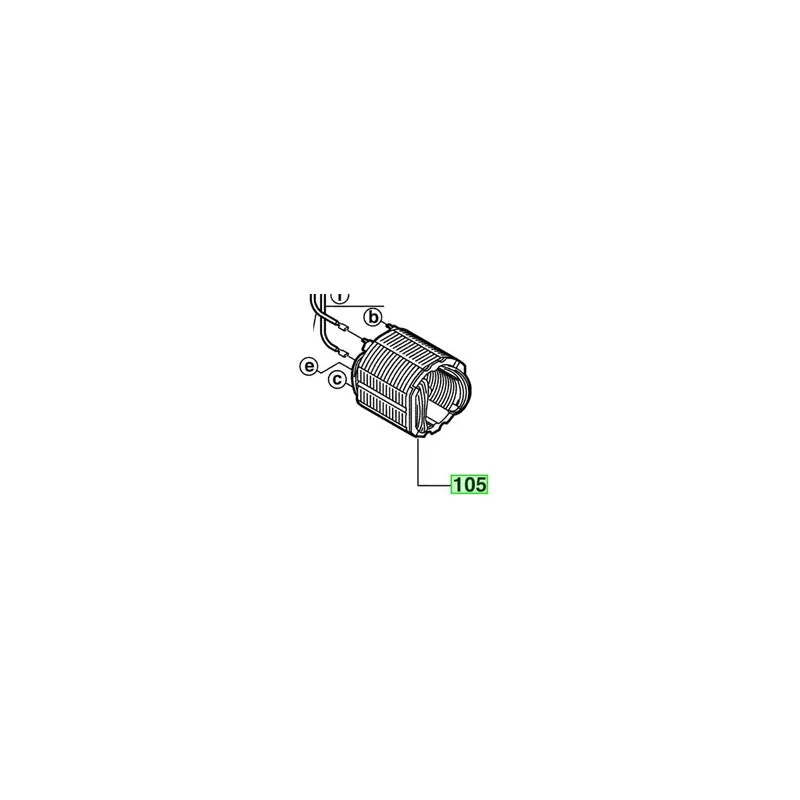AEG 4931426182 Inducteur Perceuse SB2E680R et SB2E700R