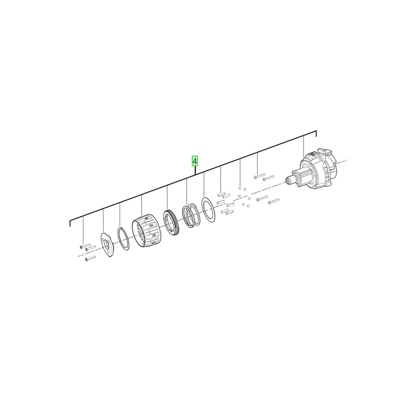 Milwaukee 4931436130 Carter d‘engrenage Perceuse M18BDD