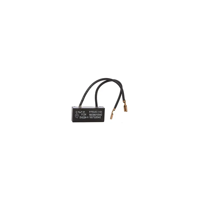 Bosch 1607328042 Condensateur, filtre Antiparasitaire pour meuleuse PWS10-125CE, PWS13-125CE, GWS14-125C, GWS14-125CE