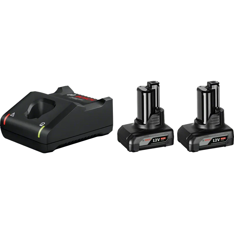 Bosch Starter Set GBA 12V 6.0Ah + Chargeur GAL 12V-40 (1600A01B20)