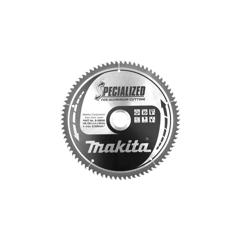 Makita B-33261 Lame Carbure Alu ø190x30x2.4mm 60dts ‘‘Specialized‘‘