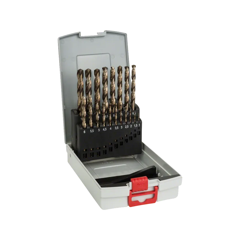 Bosch Coffret de 19 Forets à métaux Point TeQ ø1 à 10mm (2608577351)