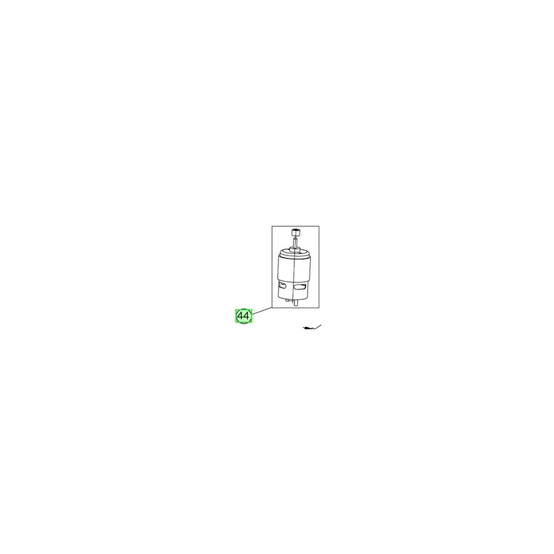 Ryobi Moteur complet de scie sabre RRS1801 (5131029522)