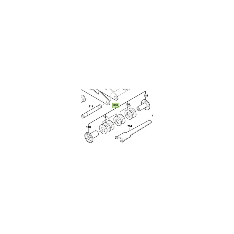 Bosch 3609202043 Jeu de pièces de serrage GNF65A