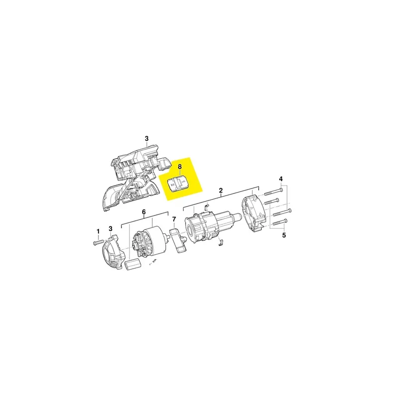 AEG 4931431789 Levier de commutation
