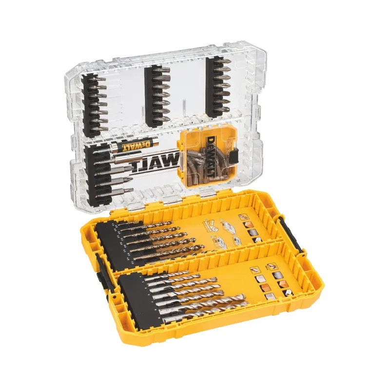 DeWalt DT70759-QZ Coffret de forets et d‘embouts de vissage Toughcase de 63 pièces