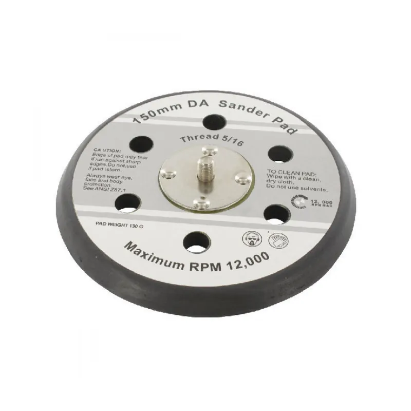 Hitachi Plateau de ponçage Velcro ø150mm 5/16" UNF (753817)