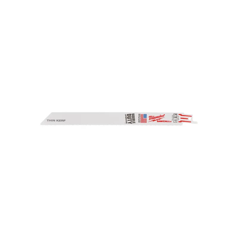 Milwaukee Lames (5x) de scie Sabre métal Sawzall 230mm x 1,4mm (48005188)