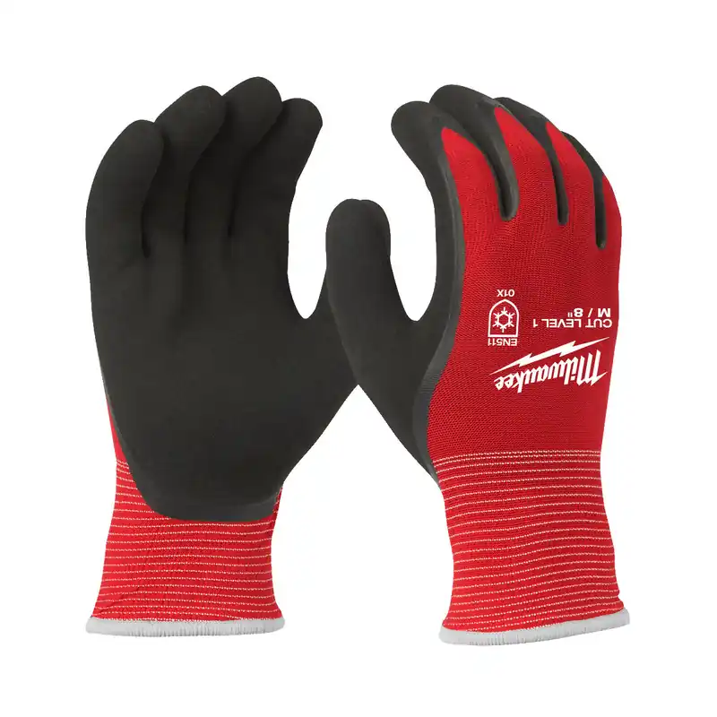 Milwaukee Gants d‘hiver de protection Anti-coupure Niveau 1