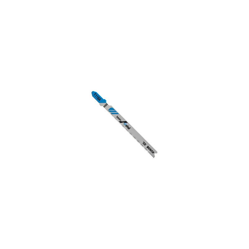 Bosch Lames de scie sauteuse acier T118A Basic for métal (2608631013)