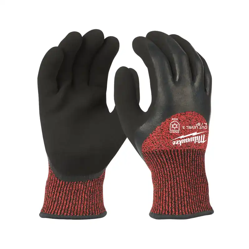Milwaukee Gants d‘hiver de protection Anti-coupure Niveau 3