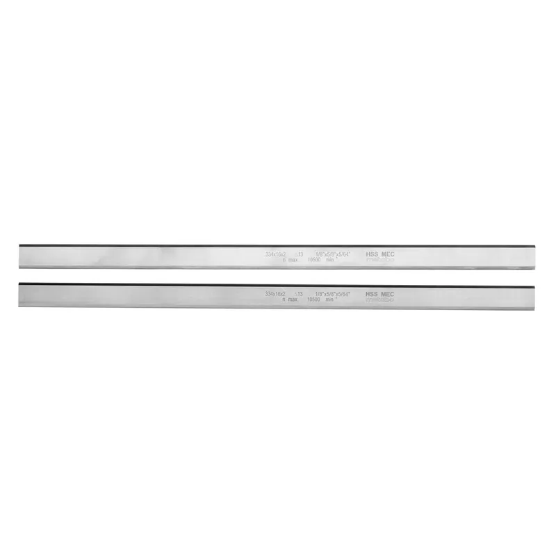 Metabo 2 Fers de rabot HSS 334x16x2mm pour raboteuse DH330 (0911062119)