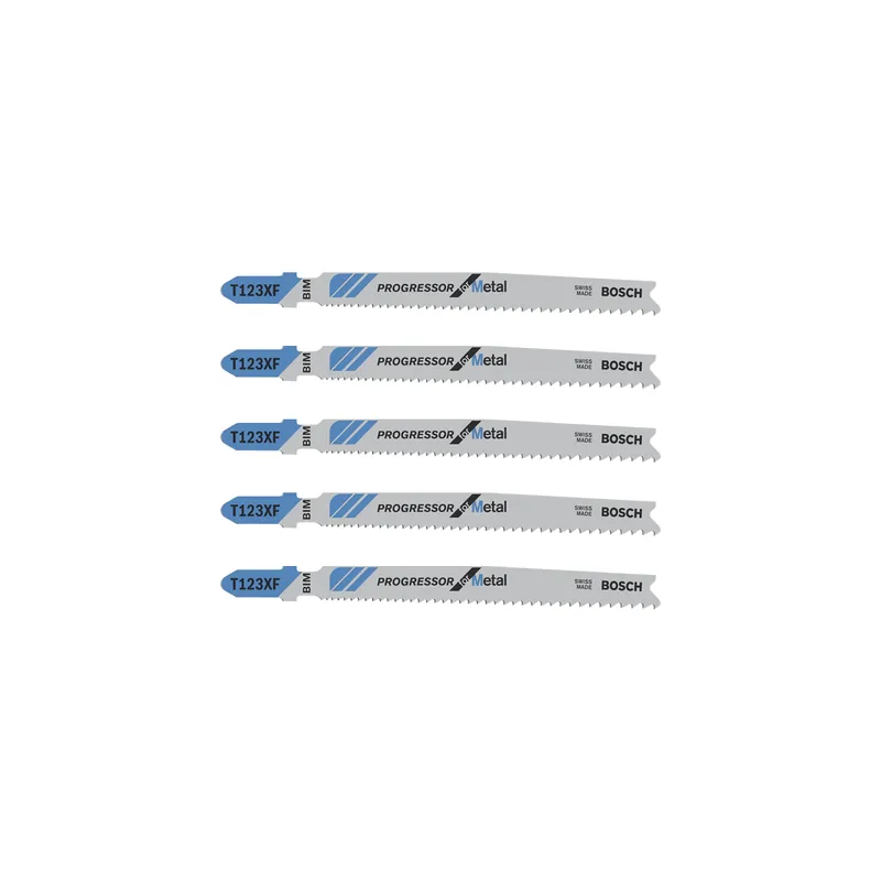 Bosch Lames de scie sauteuse métal T123X Progressor for métal (2608638473)