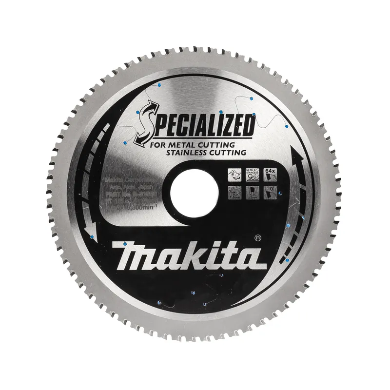 Makita B-33984 Lame Inox de scie circulaire ø185mm 64Dts ‘‘Specialized‘‘