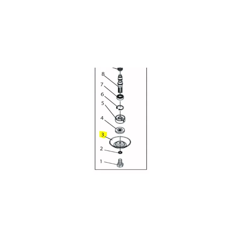 Ryobi Rondelle disque pour débroussailleuse (5131033337)