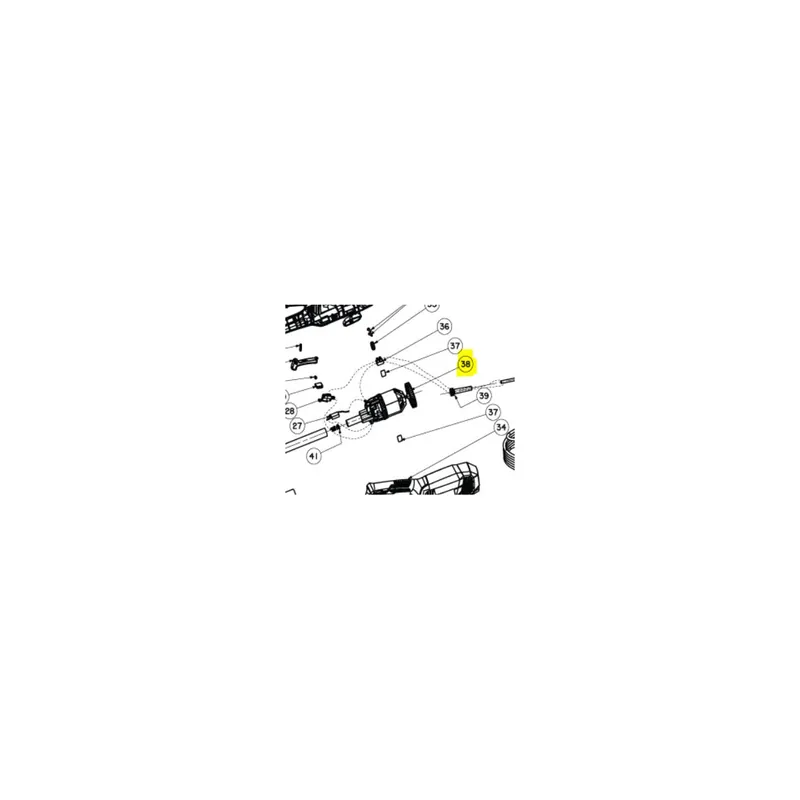 Ryobi moteur de coupe bordure RLT7038 (5131029147)