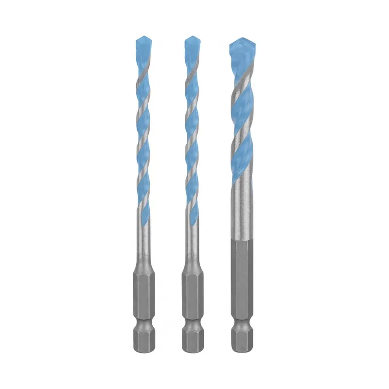 Bosch lot de x3 forets multi-matériaux polyvalents HEX-9 Ø5-6-8 (2608900584)