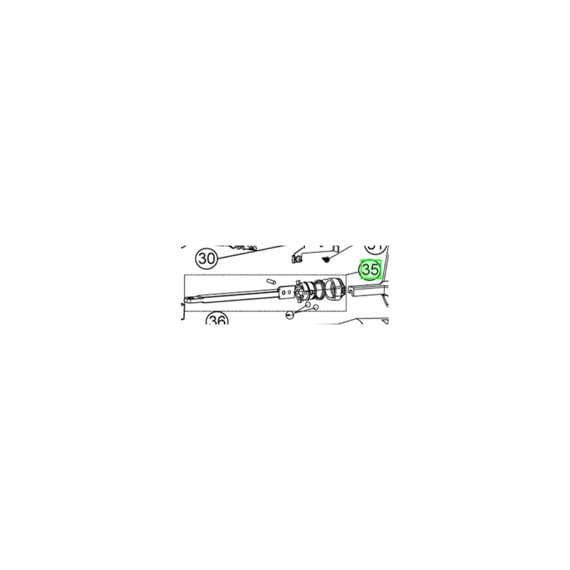 Ryobi Axe d‘entraînement de scie sabre RRS1801M, RRS1801L26S (5131029512)