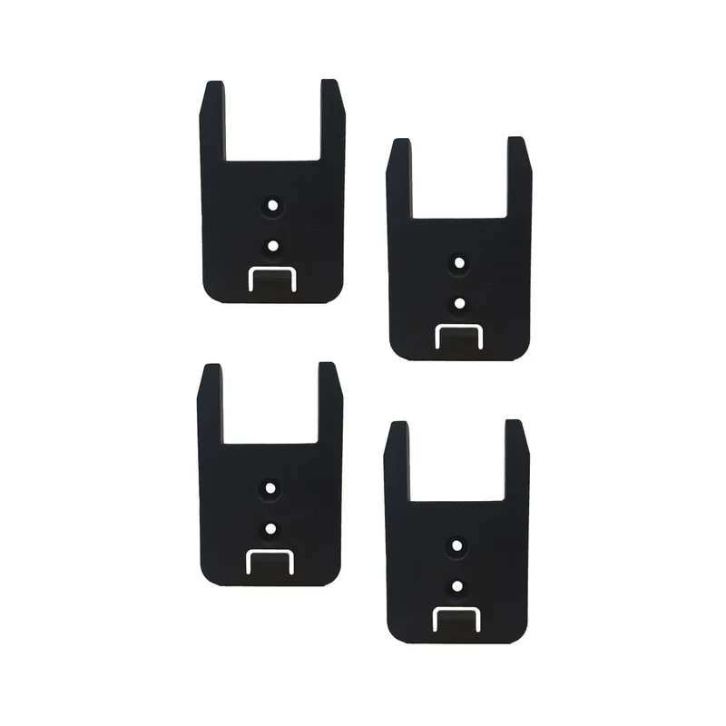 StealthMounts Supports de machines AEG & Ridgid 18v 4-pack NOIR TM-AR18-BLK-4