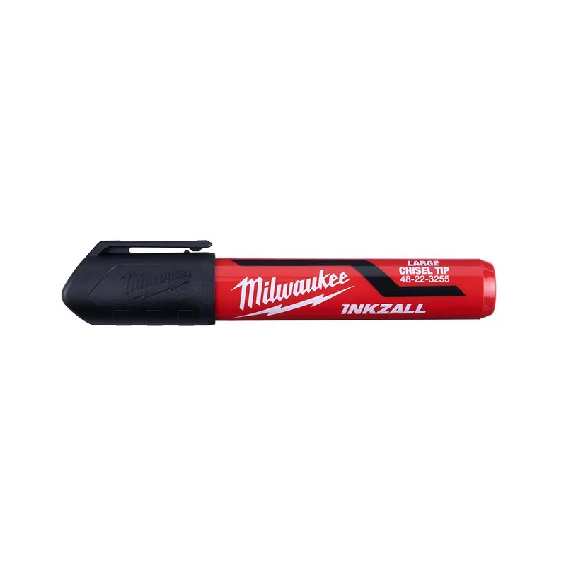 Milwaukee Marqueurs INKZALL Noir pointe Large (4932471555)