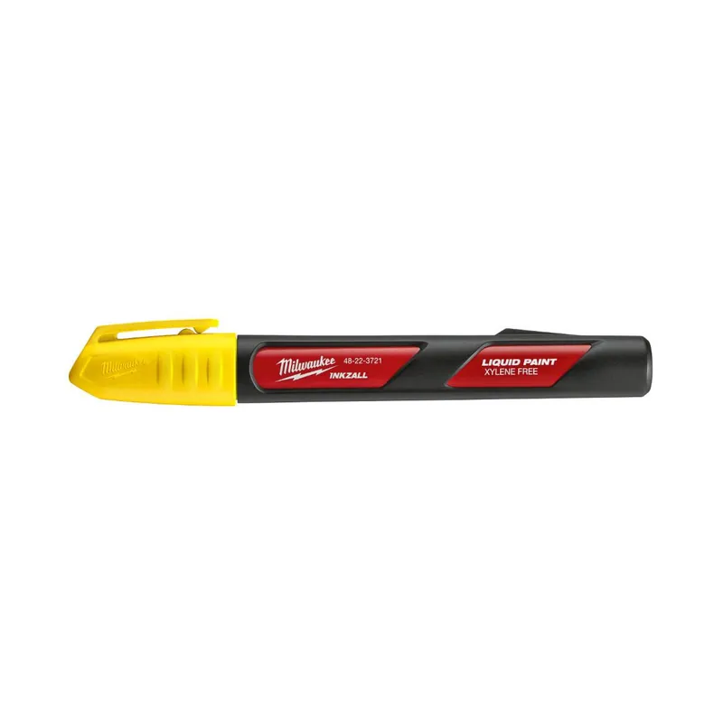 Milwaukee Marqueur de peinture JAUNE INKZALL (48223721)