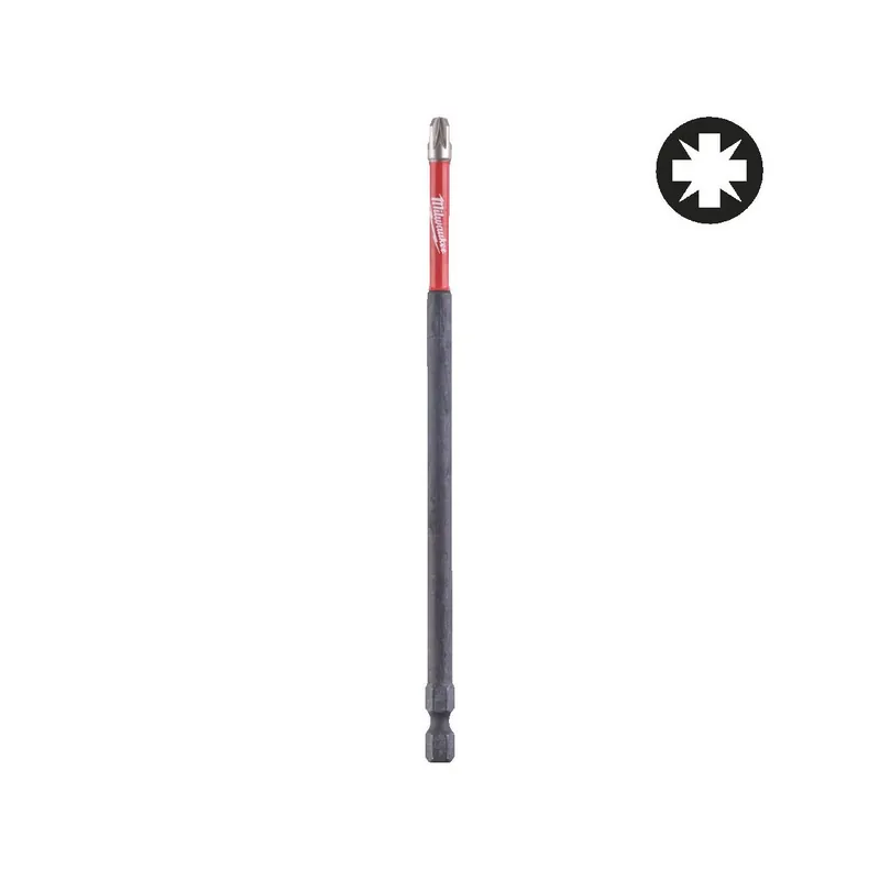 Milwaukee Embout PZ3 de Vissage Shockwave 150mm (4932471929)
