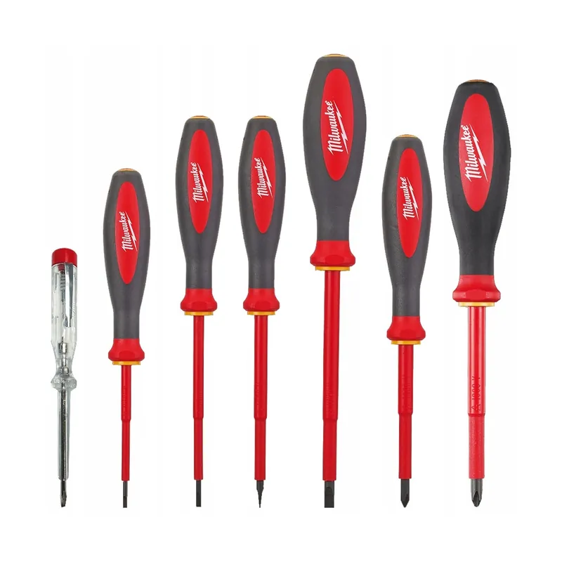 Milwaukee Lot de 7 tournevis Trilobe VDE isolé et sécurisé 1000V (4932478738)