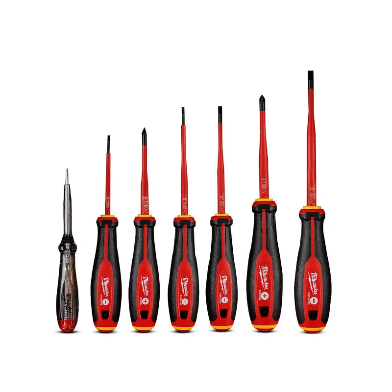 Milwaukee Lot de 7 tournevis Trilobe VDE isolé et sécurisé 1000V (4932478739)