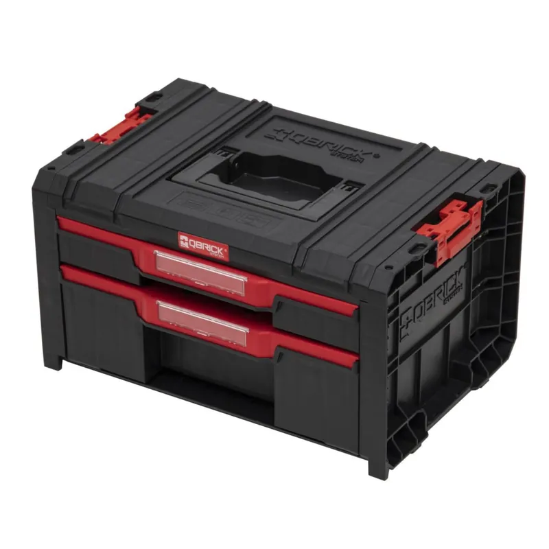 Qbrick System PRO Coffret à outils 2 tiroirs 2.0 basic (SKRQPROD2B2CZAPG003)