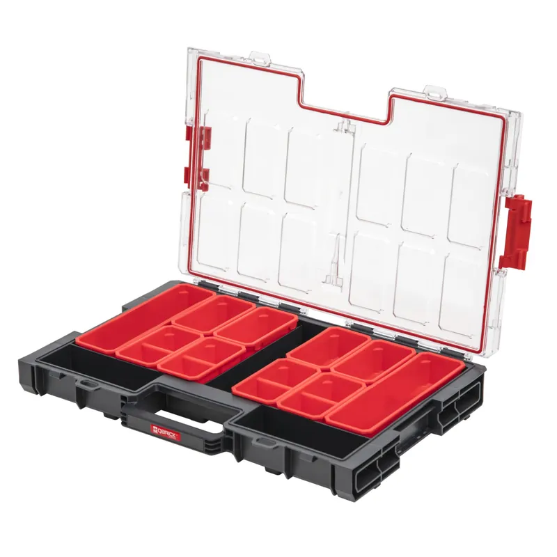 Qbrick System ONE Organisateur L avec 10 godets 540x390x95mm (ORGQLCZAPG003)