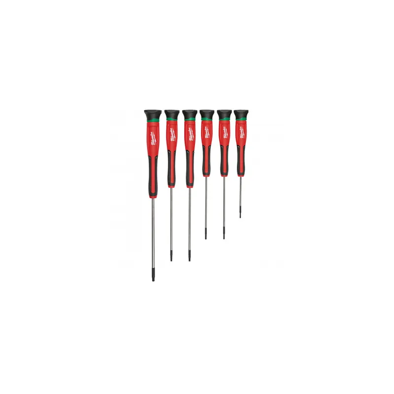 Milwaukee Lot de 6 tournevis de précision TORX (TX) (4932471870)