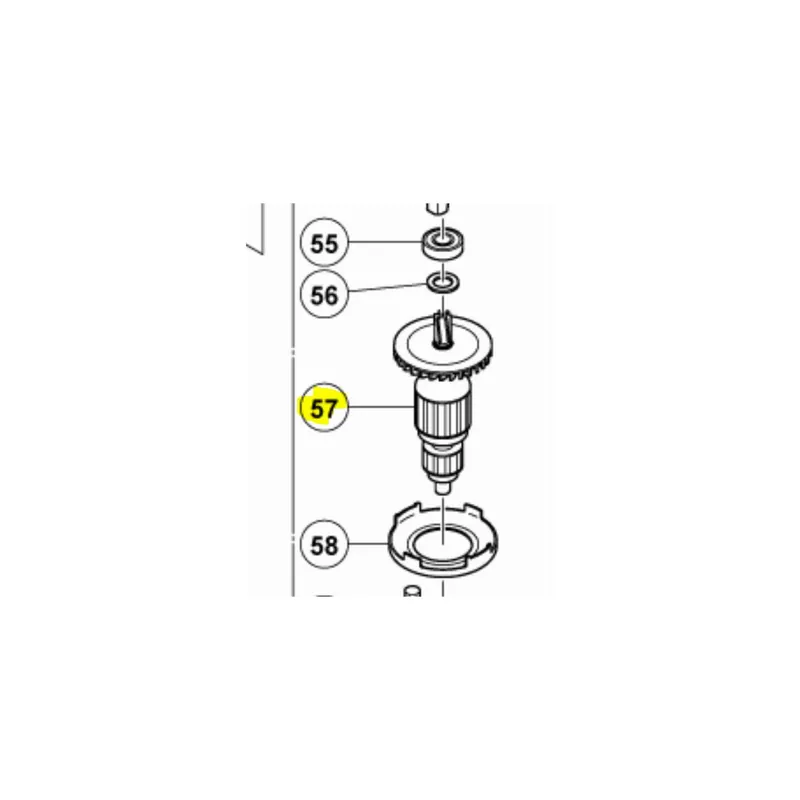 Hikoki Induit 240V pour marteau piqueur H25PV (360660E)