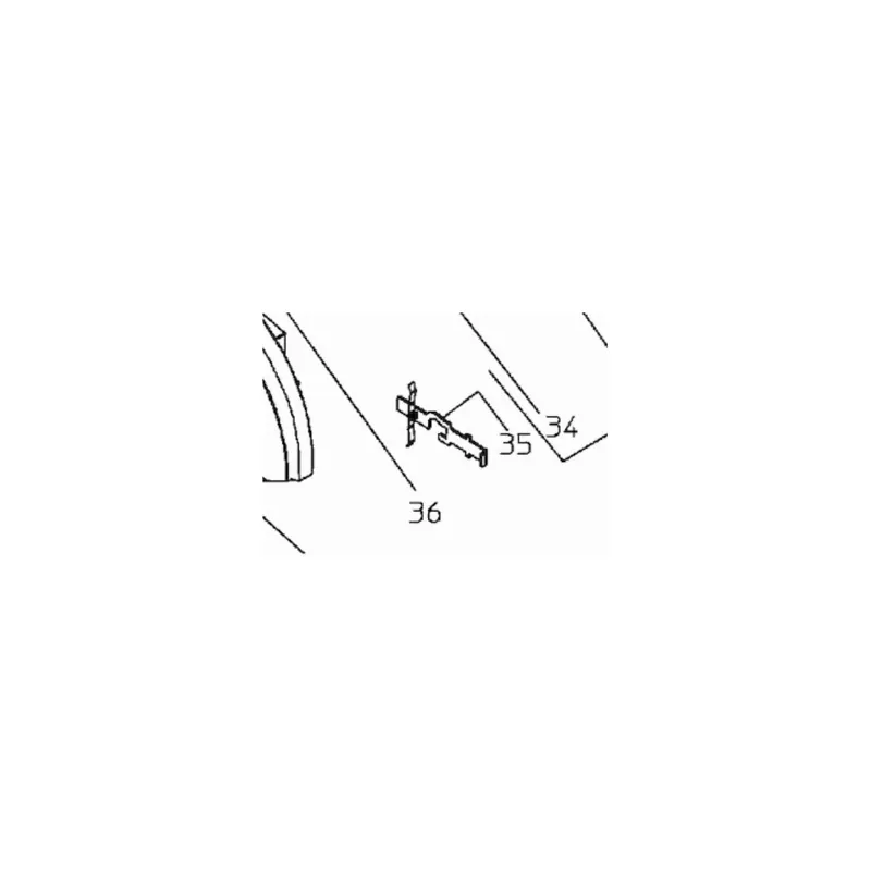 Metabo Verrouillage de broche complet pour scie KGS254 & KGS254M (1010734823)