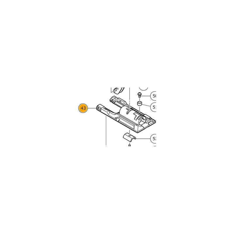 Hikoki - Hitachi Base scie sauteuse CJ160VA, CJ36DA, CJ36DB, CJ18DA, CJ90VST2, CJ90VAST2 (375854)