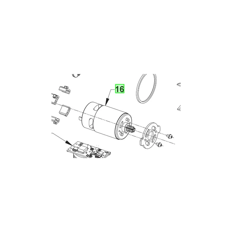 Ryobi Moteur pour outil multifonctions 18V ONE+ R18MT3 (5131042156)