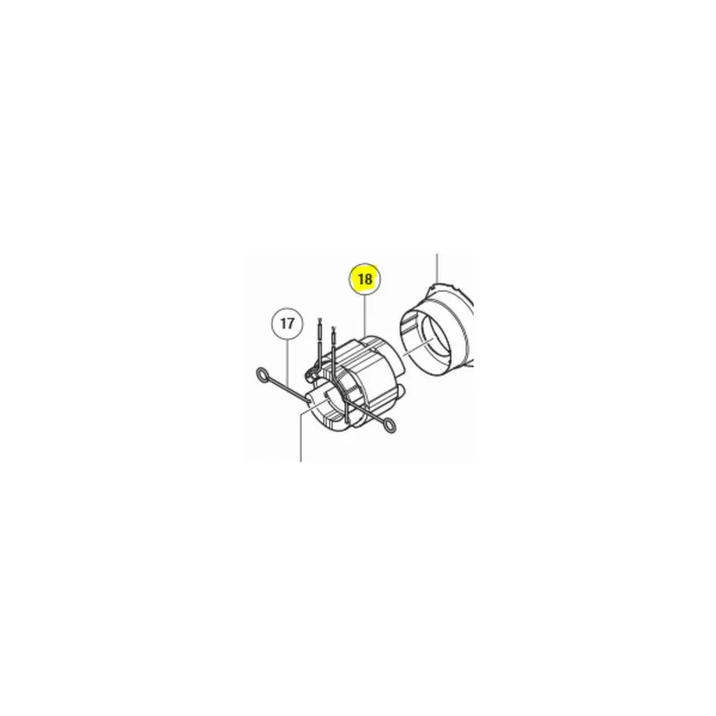 Hikoki Inducteur pour scie circulaire C9U3 & C9SA3 (340942G)