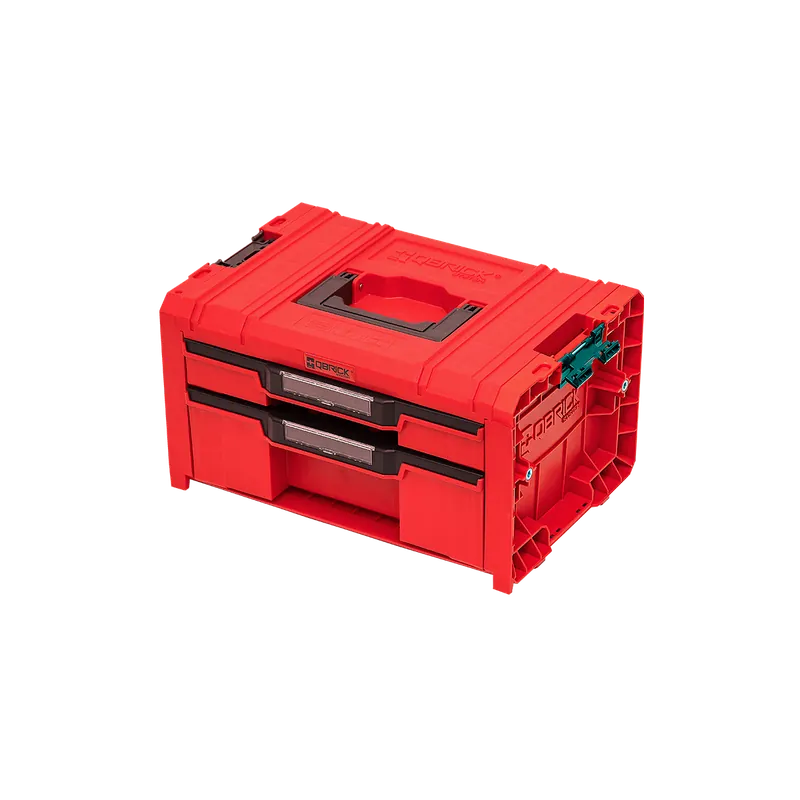 Qbrick System PRO Coffret à outils 2 tiroirs expert RED 2.0 Ultra HD (SKRQPROD2E2CCZEPG003)