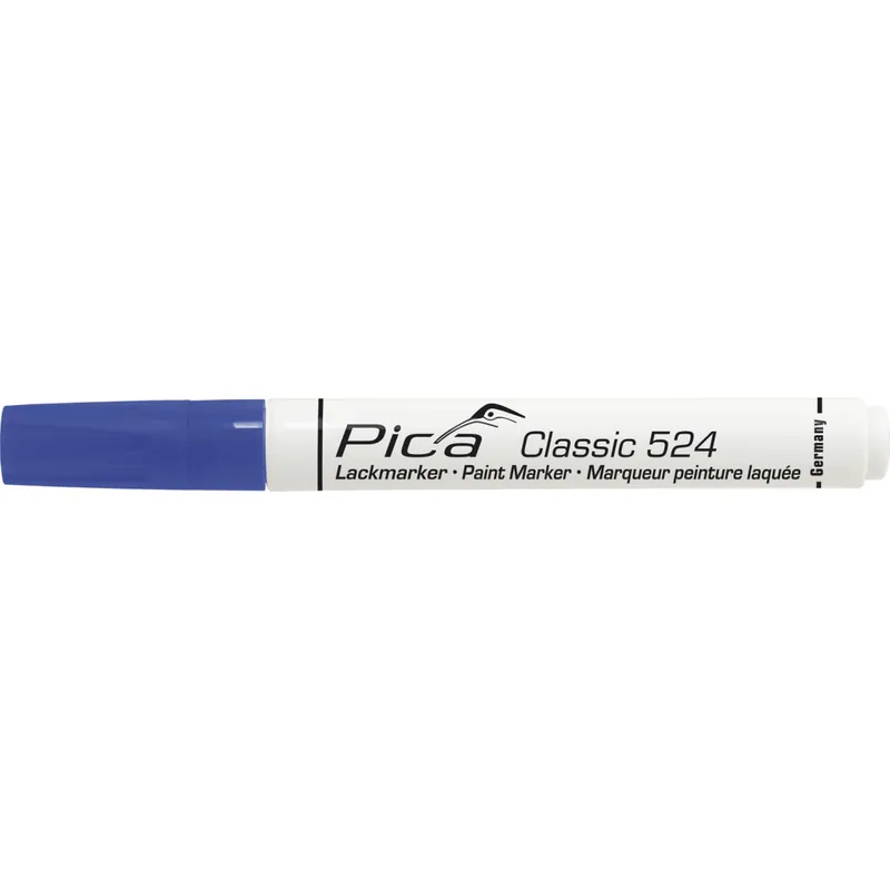 Pica CLASSIC 524 Marqueur industriel à peinture laquée bleu 524/41
