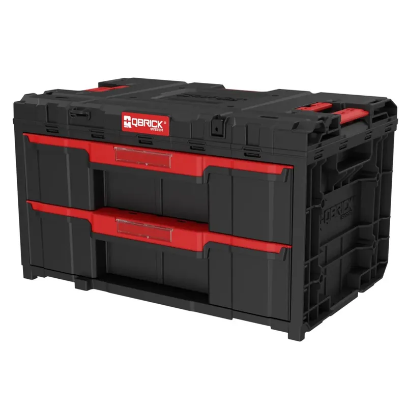 Qbrick System ONE Coffret à outils 2 tiroirs 2.0 (SKRQONED2CZAPG003)