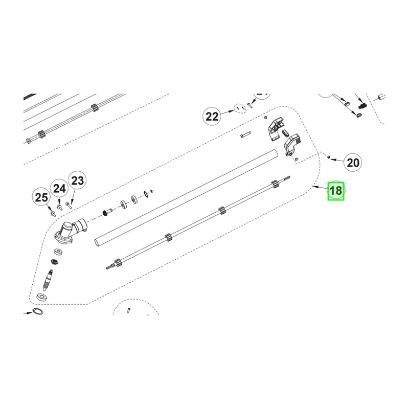 Ryobi Renvoi d‘angle pour débroussailleuse RBC1226I (5131037332)