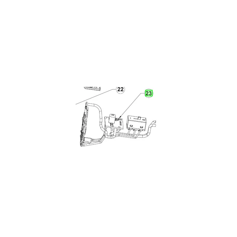 Ryobi Interrupteur pour meuleuse R18AG-7 (5131041192)
